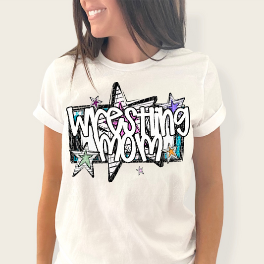 5144 - Wrestling Mom with star *DTF