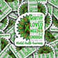 DS 3020 - You Are Worthy You Are Loved Die Cut sticker