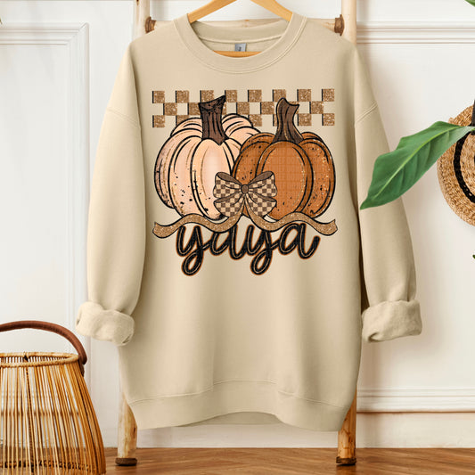 6365 - Yaya Fall pumpkins * DTF Transfer