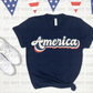 3848 America Retro groovy DREAM TRANSFER* DTF