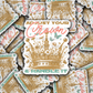 DC 980 Adjust your crown and handle it Die cut sticker