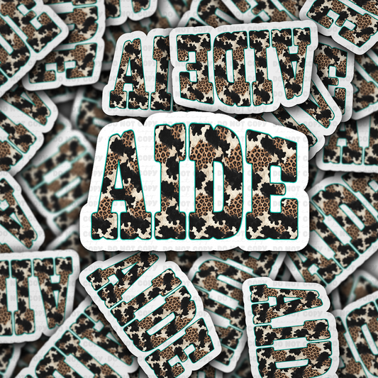 DS 3291 - Aide Camo Die Cut sticker