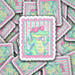 DS 3057 - Alligator Die Cut sticker
