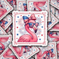 DS 2926 - American Flamingo Die Cut sticker