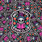 DC 983 Anti social book club Die cut sticker