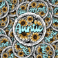 Auntie Die cut sticker 3-5 Business Day TAT
