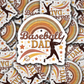 DS 3023 - Baseball Dad Die Cut sticker