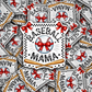 DC 1910 - Baseball mama Die Cut Sticker