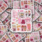 DS - 2436 Be mine Valentine couple Die Cut Sticker