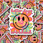 DC 2009 - Better days are ahead Die Cut Sticker