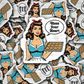 DS - 2455 Bless your heart Die Cut Sticker