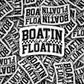 DS 2959 -  Boatin and floatin Die Cut sticker
