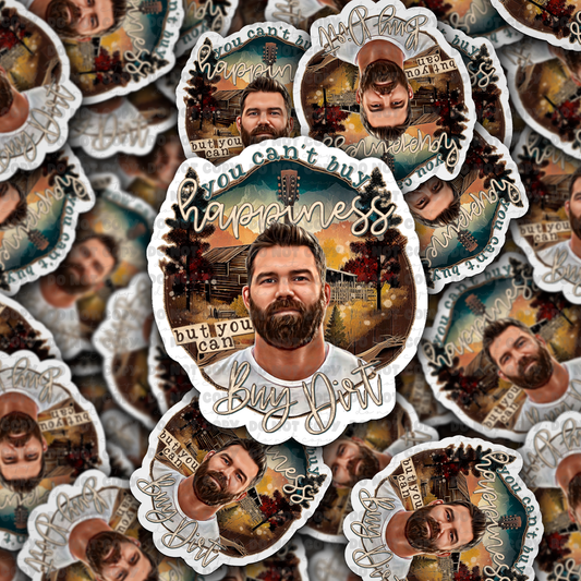 Buy Dirt Die cut sticker 3-5 Business Day TAT