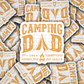 DS 2962 -  Camping dad Cut sticker