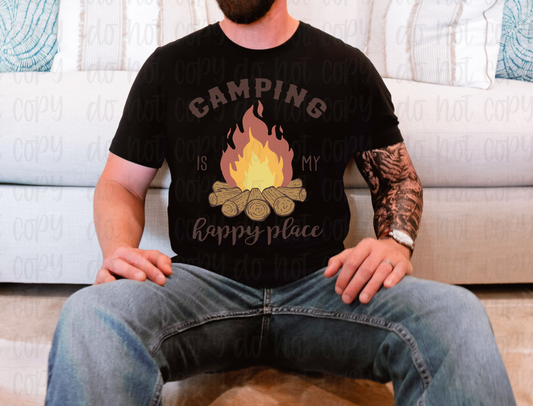 Camping is my happy place  *DREAM TRANSFER* DTF