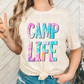 Camp Life Tie dye *DREAM TRANSFER* DTF