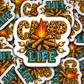 DS 2960 -  Camp life Die Cut sticker
