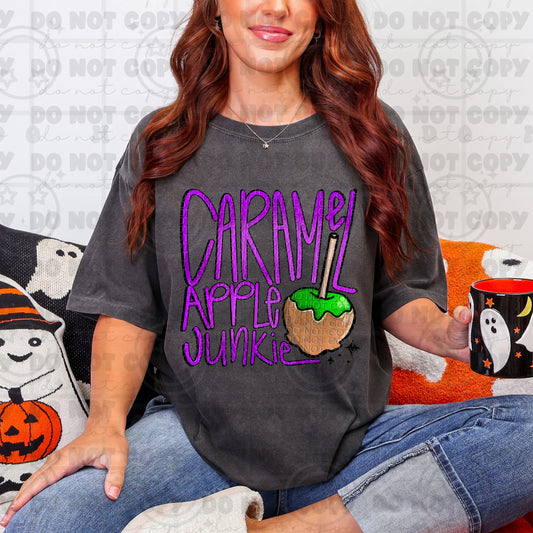 6501 - Caramel apple junkie *DTF Transfers