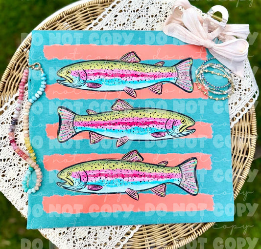 6794 - Trout fish *DTF Transfer