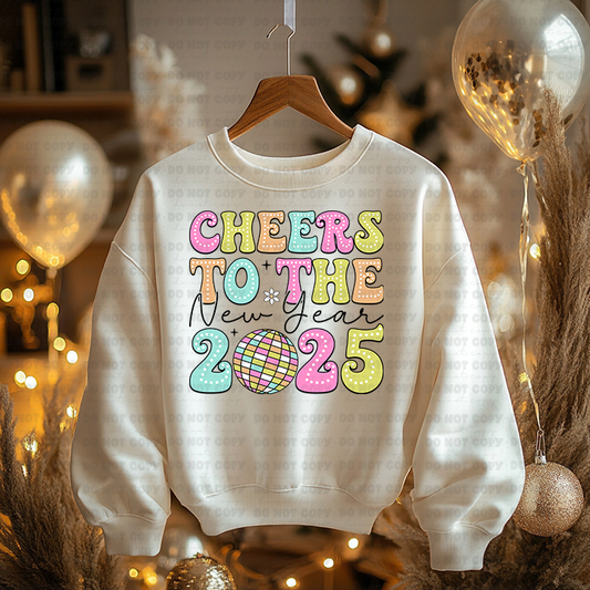 4831 Cheers to the new year 2025 *DREAM TRANSFER* DTF