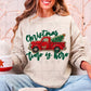 6579 -Christmas time is here truck *DTF Transfer