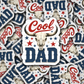 DS 3036 - Cool Dad Die Cut sticker