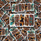 DS 3210 - Country Brustroke Die Cut sticker