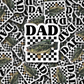 DC 1846 - Dad fish Die Cut Sticker