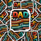 DS 3039 - Dad Hardworking Die Cut sticker