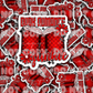 DC 1754 - Dark romance junkie Die Cut Sticker