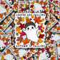 DC 1143 leaves are falling autumn is calling Die cut sticker
