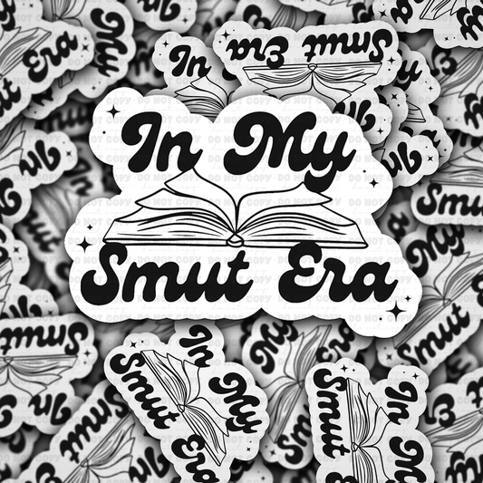 DC 1405 - In my smut era die cut sticker