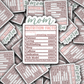 DC 1533 - Mom nutritional facts Die Cut Sticker