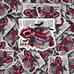 DC 1534 - Vampire Romance book club Die Cut Sticker