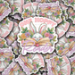 DC 1542- One hoppy reader Die Cut Sticker