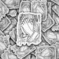 DC 1567 - This is how I fight my battles Die Cut Sticker