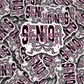 DC 1574 - senior class of 2025 Die Cut Sticker