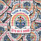DC692 Take a look its in a book Die cut sticker 3-5 Business Day TAT