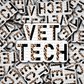 DC748 Vet tech Die cut sticker 3-5 Business Day TAT