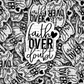 DC756 Faith over doubt Die cut sticker 3-5 Business Day TAT