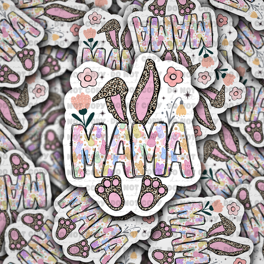 DC 782 Mama bunny Die cut sticker 3-5 Business Day TAT