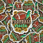 DC 785 football nana  Die cut sticker 3-5 Business Day TAT