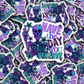 DC 848 Have the day you deserve Die cut sticker 3-5 Business Day TAT