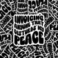 DC 857 invoicing anyone that disturbs my peace Die cut sticker 3-5 Business Day TAT