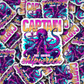 DC 883 Captain of the shipwreck  Die cut sticker 3-5 Business Day TAT