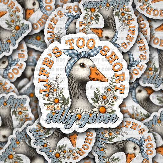 DC 884 lifes to short Die cut sticker 3-5 Business Day TAT