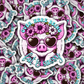 DC 887 Over here being fat and sassy Die cut sticker 3-5 Business Day TAT