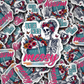 DC 899 It's all messy Die cut sticker 3-5 Business Day TAT