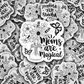 DC 905 Moms are magical Die cut sticker 3-5 Business Day TAT