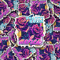 DC 919 Beauty from ashes Die cut sticker 3-5 Business Day TAT